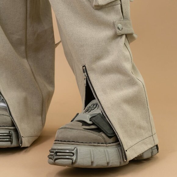 NEW ACDC Rag x Gedraji Cryptid Corpse Beige Cargo Pants - Picture 6 of 9